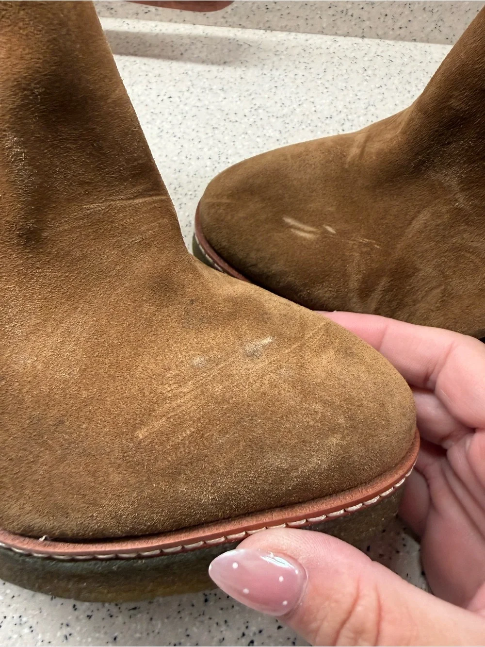 Veronica Beard suede wedge
